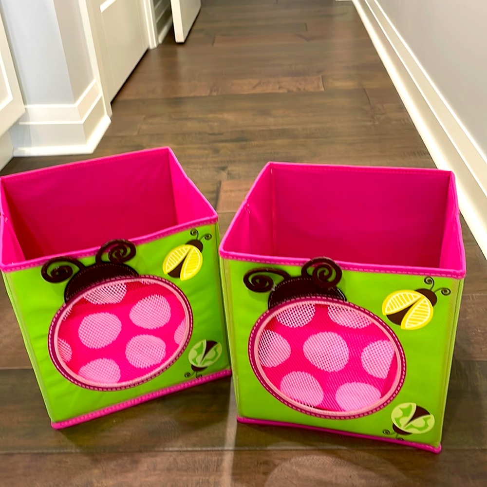 Ladybug 🌸Storage Cubes